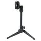 thumbnail image 1 of Trípode portátil para micrófono, soporte de mesa, color negro, 1 of 7