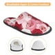 thumbnail image 3 of Balery Rose Pantuflas de Casa de Felpa Silenciosas con Diseño Estampado, Zapatillas Cómodas Antideslizantes de Algodón para Interior-Medium, 3 of 8