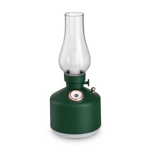 Moyic Humidificador de niebla de 280ml, difusor de aire regulable con luz nocturna LED USB, rociador multifuncional inalámbrico recargable para el Humidificadores Verde Moyic HA008670-03B