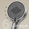 thumbnail image 4 of VOAVEKE Shower Rain Head,Shower Head - High-Pressure Handheld Showerhead - Hard Water High Pressure 5 Spray Modes Handheld Shower Head For The Elderly, ChildrenCan Be Used For Home, 4 of 5