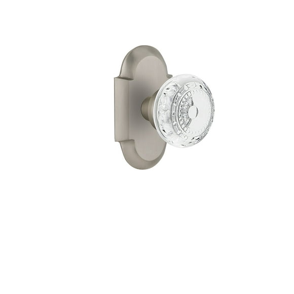 Nostalgic Warehouse 753477 Cottage Single Dummy, Satin Nickel