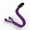 Purple, variant on Zecic Sleeved ATX12V CPU Power Extension Cable for Improved Flexibility Up to 800w Power Rating 18AWG Wire Gauges Wire