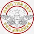 thumbnail image 3 of CafePress - Cicadas Have The Day You Deserve Periodical Cicada Kids Baseball T Shirt - Kids Cotton Baseball Jersey, 3/4 Sleeve Shirt, 3 of 4