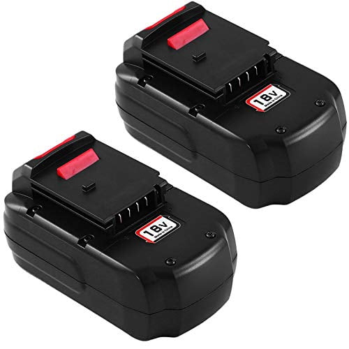 2Packs 3.6Ah Ni-Mh PC18B Replacement for Porter Cable 18V Battery PCC489N PC18BLEX PCMVC PCXMVC Compatible with Porter Cable PC18B-2 18-Volt Cordless Tools Batteries