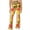 Thanksgiving Pumpkin, variant on DISNIMO Orange Thanksgiving Turkey Girls Bell Bottom Stretchy Knit Pants Summer Flare Ribbed Bootcut Leggings 5-6 Years Kids Workout Dancing Yoga Bell Bottoms Leggings with Pockets