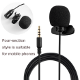 thumbnail image 1 of CNKOO Mini Mic Microphone Hands Free Clip On Microphone Audio Mic For Computer Laptop Phone Lound Speaker ZZZ, 1 of 7