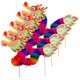 thumbnail image 2 of 4Pcs Chinese Dragon Decorations 3D Chinese New Year Paper Dragon Garland DIY Craft Party Supplies (Random Style), 2 of 4