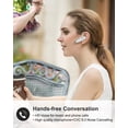 thumbnail image 2 of Auriculares inalámbricos Bluetooth New bee V5.0 blancos, 2 of 8