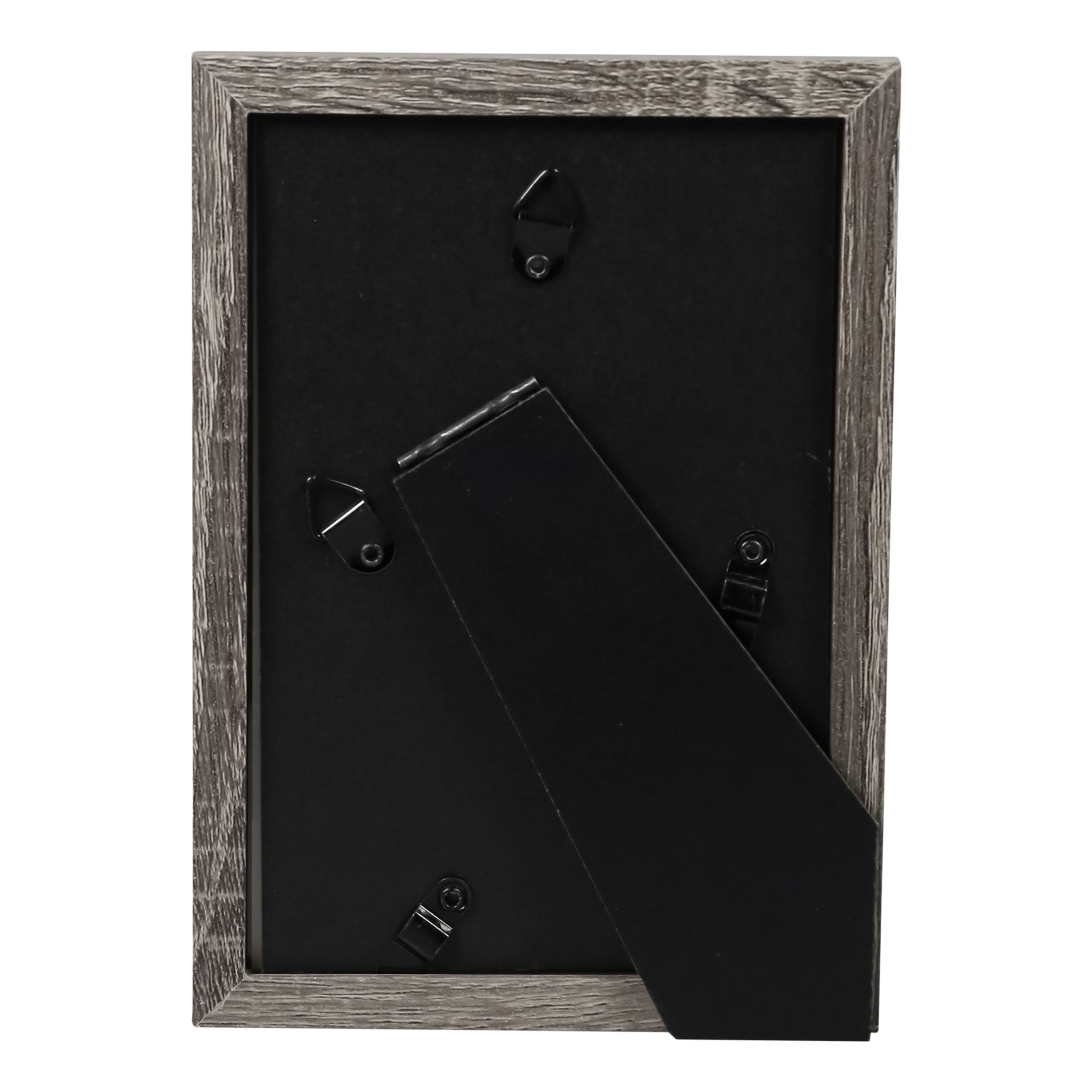 Mainstays - 4x6 Picture Frame - Rustic Gray Gallery Linear Program Tabletop & Wall Photo Frame, Set of 3