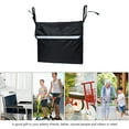 thumbnail image 3 of MUSEYA Hanging Wheelchair Bag Oxford Cloth Black Caregivers Injury Recovery 1Set, 3 of 7