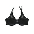 thumbnail image 2 of Curvy Couture Women's Plus Size Sheer Mesh Full Coverage Unlined Underwire Bra, 2 of 4
