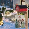 thumbnail image 4 of Newhomestyle Christmas Garden Flag, Jesus Cardinals Slogan Holiday Winter Farmhouse Yard Outdoor Decoration 12x18 Inch, 4 of 7