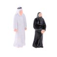 thumbnail image 3 of kusrkot 20 Pcs Modèle Réduit Échelle 1:100 Train Ferroviaire Figures Arabes Personnes Modèle DIY, 3 of 9