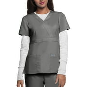 Grey's Anatomy Grey's Anatomy™ 3-Pocket Mock Wrap Top Scrub Top