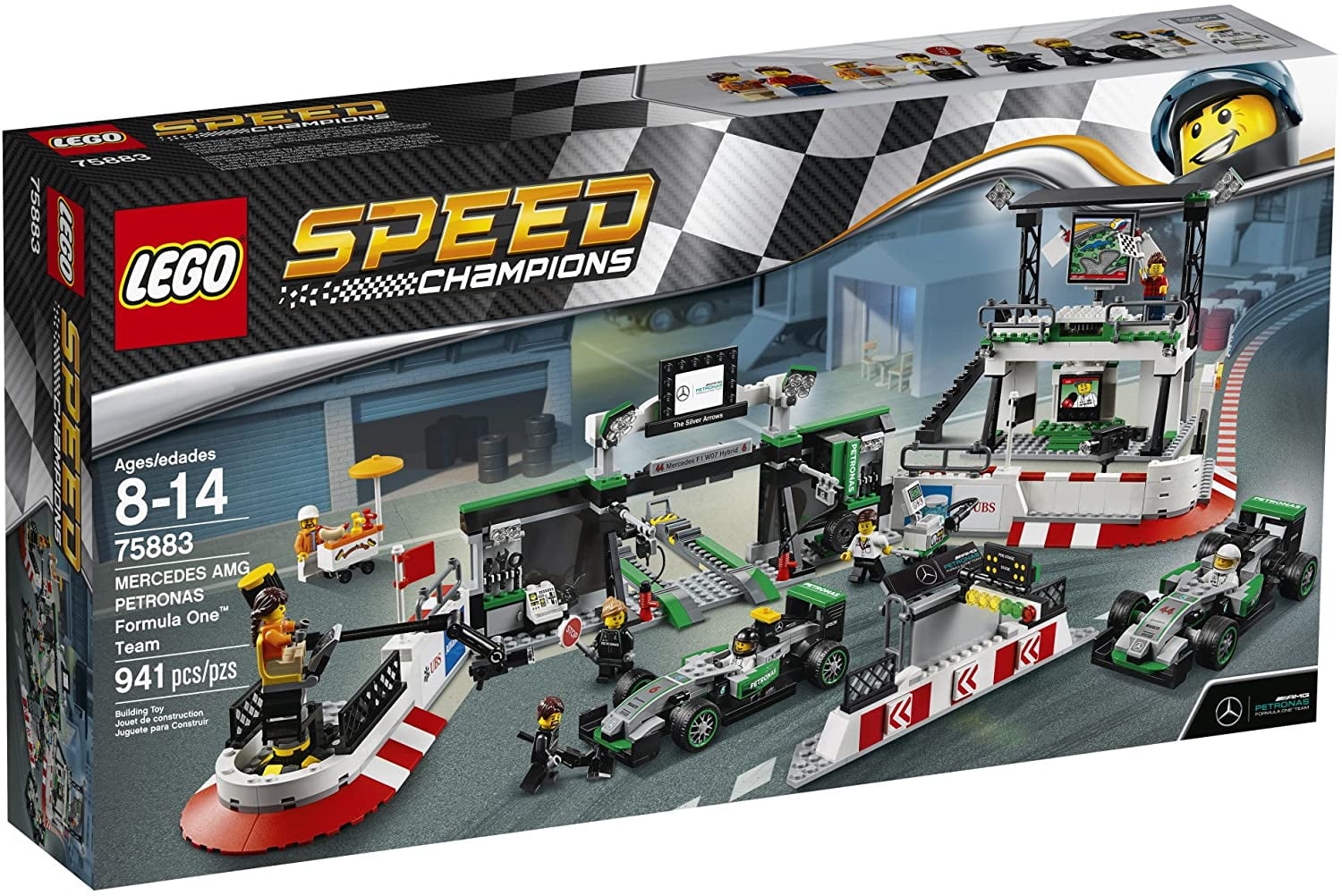mercedes f1 lego set