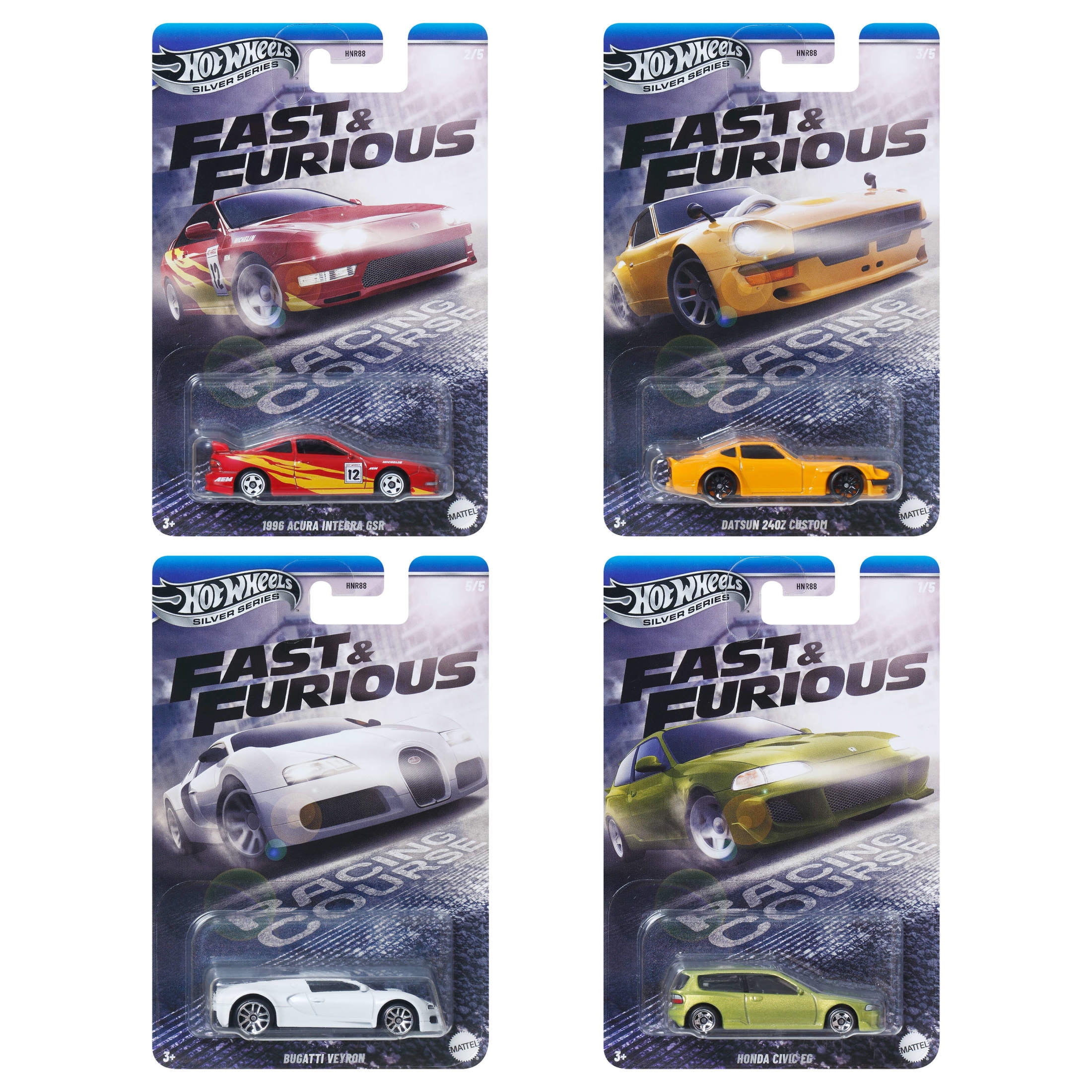 Hot Wheels Fast & Furious-Themed Collection, Exclusive Toy Car