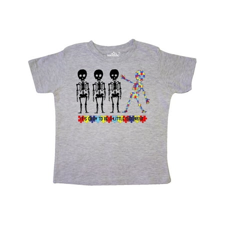 

Inktastic It s Okay to be a Little Different Autism Awareness Gift Toddler Boy or Toddler Girl T-Shirt