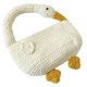 thumbnail image 3 of Knit Crossbody Purse White Handmade Crochet Tote Bag for Women Storage Use, 3 of 4