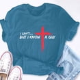 thumbnail image 5 of EcoLoom I Can't But I Know A Guy Jesus Cross Christian Short Sleeve Unisex T Shirt, 5 of 6