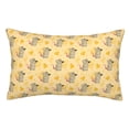 thumbnail image 1 of Balery mouse and cheese Funda de Cojín Estampada, Regalos para Mujeres, Regalos de Amor para Ella, Regalos para Novia o Esposa, Funda de Almohada-14"x20", 1 of 6