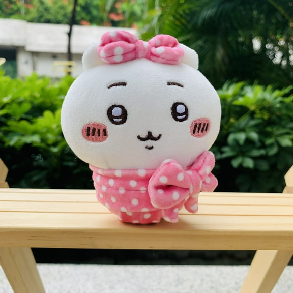 Cute Chiikawa Hachiware Usagi plush doll small pendant birthday gift