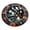 A, variant on Halloween Round Area Rug Ghost Staircase Well Cute Spooky 3D Illusion Floor Mat Quality Decor