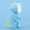 A003- Blue, variant on Cartoon Dinosaur Night Light, Yellow Battery Powered Mini Ambient Light, 1 Pack Adjustable Angle Dinosaur Desk Lamp, Cute Decorative Atmosphere Lighting for Kids Bedroom Desk Dorm Nightstand