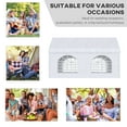 thumbnail image 3 of Outsunny 13x16.5 ft White Event Outdoor Canopies, Heavy Duty, 3 of 9