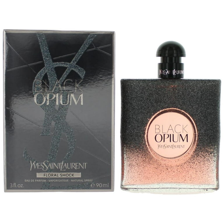 Black Opium Floral Shock by Yves Saint Laurent for Women - 3 oz EDP Spray