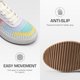thumbnail image 2 of Zapatillas casuales de plataforma gruesa de tweed para mujer DREAM PAIRS, 2 of 7