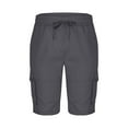 Cargo Shorts for Men Relaxed Fit Below the Knee Multipockets Hiking