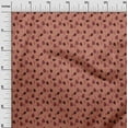 thumbnail image 3 of oneOone Cotton Jersey Dark Rose Brown Fabric Tropical Sewing Craft Projects Fabric Prints By Yard 58 Inch Wide, 3 of 5