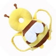 thumbnail image 3 of Almohadilla protectora para la cabeza del niño, mochila de protección para la cabeza del bebé con forma de abeja amarilla, almohadilla protectora para la cabeza del bebé, Ultra sensible, 3 of 9