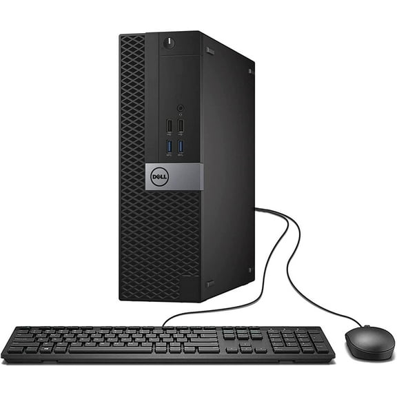 Pre-Owned Dell OptiPlex 5050-SFF Intel Core i5-7500 3.4 GHz, 16GB RAM, 256GB M.2-NVMe, Windows 10 Pro 64bit, DVDRW Used Grade A