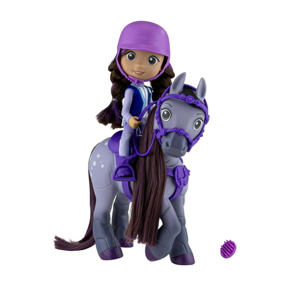 Breyer Pipers Pony Tales Horse & Rider Playset | Paloma & Rayna