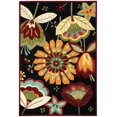 thumbnail image 2 of Nourison Fantasy Floral Black 3'6" x 5'6" Area Rug, (4x6), 2 of 5
