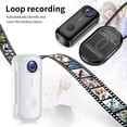thumbnail image 5 of Mini Body Camera, Wearable Action Body Cam with Audio & Video- Thumb Hands Free Waterproof Recording Wearable Cameras - for Work Travel Pet Walk Swim(White), 5 of 9