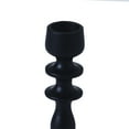 thumbnail image 4 of Beautiful Metal Taper Candle Holder by Drew Barrymore, 6", Black, 4 of 8