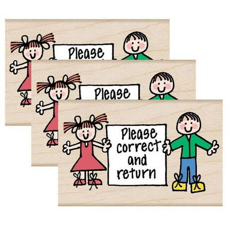 UPC: 0194629105687 | Hero Kids Correct & Return Stamp Pack of 3