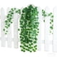 thumbnail image 4 of Artificial Hanging Plants for Wall Decor with Lifelike Silk Leaves, Indoor Outdoor Fake Begonia Ivy Greenery for Home Office Wedding Balcony Decoration, 37 Inch Long, Easy to Install, 4 of 6
