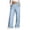 *Light Blue 01, variant on ClodeEU Womens Wide Leg Sweatpants,Low Rise Drawstring Baggy Lounge Pants with Pockets, Casual and Cozy Yellow 01,Womens Plus S