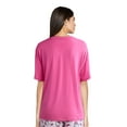 thumbnail image 5 of Hello Kitty Women's and Women’s Plus Oversized Tee and Pants Pajama Set, 2-Piece, Sizes XS-3X, 5 of 5