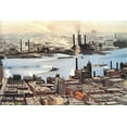 thumbnail image 3 of Okeeffe East River From The 30th Story Of The Shelton - CANVAS OR PRINT WALL ART, 3 of 5