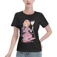 thumbnail image 1 of Women's Basic Short Sleeve T-Shirt Cardinal Girl Sakura, 1 of 6