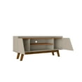 thumbnail image 4 of Manhattan Comfort Marcus 53.14 TV Stand from Engineered Wood in Beige, 4 of 7