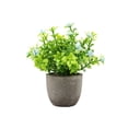 thumbnail image 2 of Billuyoard Decoración artificial elegante plástica de la planta en conserva fácil limpiar mantenimiento bajo interior o al aire libre Decoración aliento de bebé azul, 2 of 6