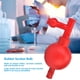 thumbnail image 2 of Bombilla de succión de goma de 1 piezas, Bombilla de succión de goma de laboratorio con 3 válvulas Presión segura Relleno de pipeta cuantitativo Goma elástica(rojo) Ecomeon no, 2 of 4