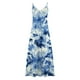 thumbnail image 4 of Puntoco Vestidos Mujer Vestidos de Verano Elegantes para Mujer Vestido de Cuello Redondo sin Mangas con Estampado Vestidos Casuales, 4 of 5
