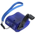 thumbnail image 1 of Flmtop Travel USB Hand Dynamo Phone Charger with Light Environmental Crank Charger, 1 of 6
