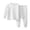 White, variant on BLVB Toddler Baby Boys Girls Pajamas Sets 2 Piece Pjs Lounge Outfits Long Sleeve Top and Pants Soft Breathable Sleepwear(White,18-24 Months)